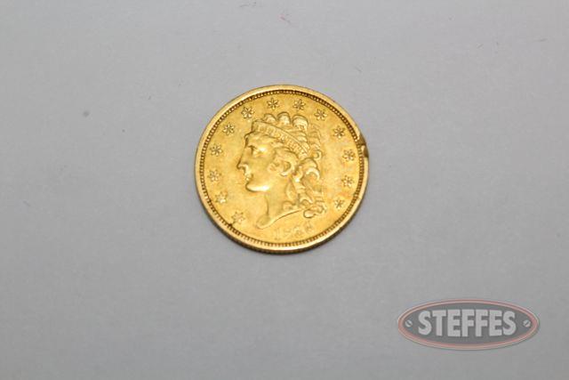 1836 2 1/2 Dollar Gold Classic Head EF